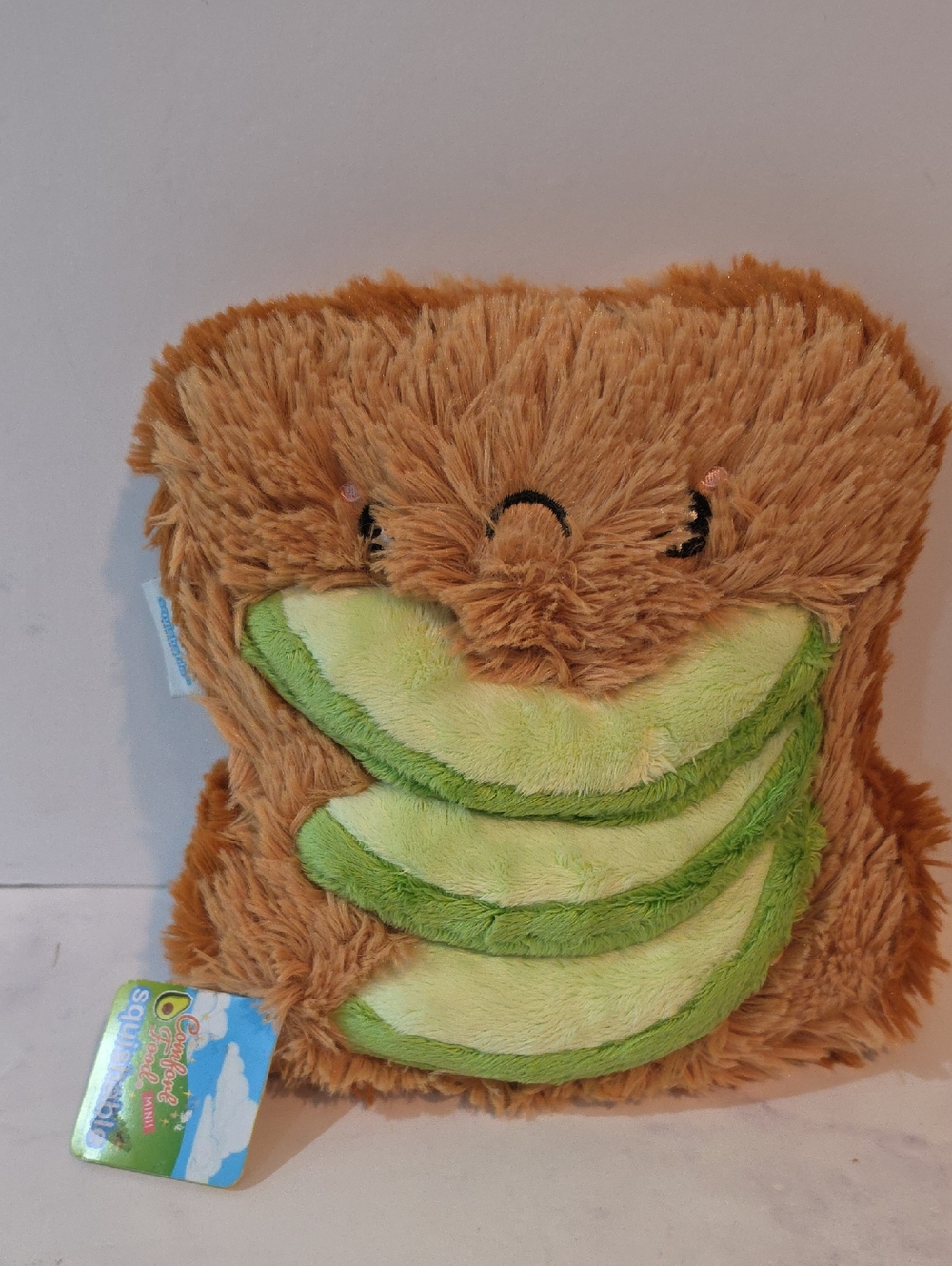 Squishable Avocado Toast 8" Stuffed Plush Comfort Food Pillow Brand New